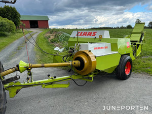 Småbalspress Claas Markant 51 med kastare