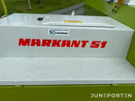 Småbalspress Claas Markant 51 med kastare