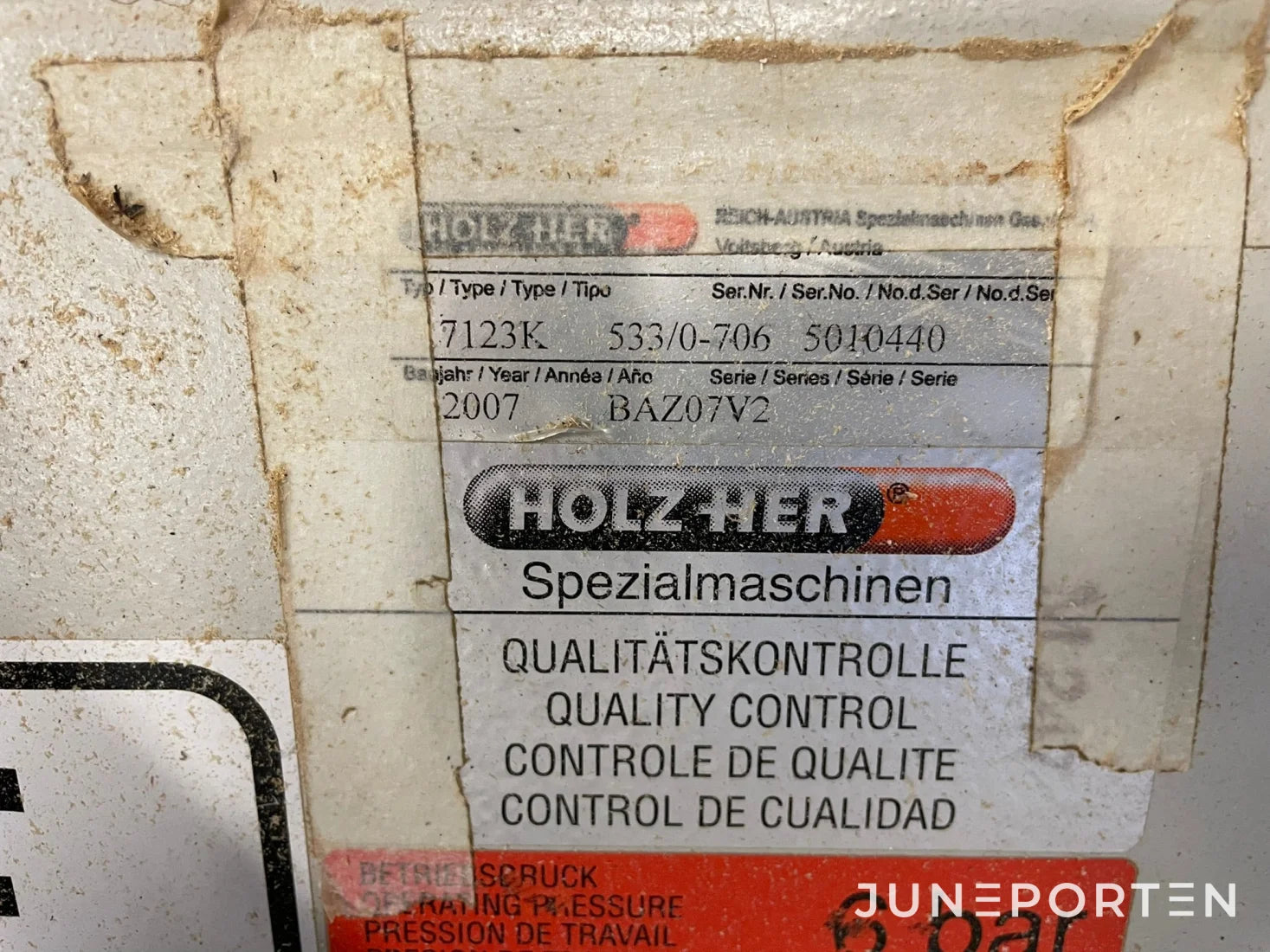 CNC maskin HOLZHER Pro-Master 7123K 12 platser