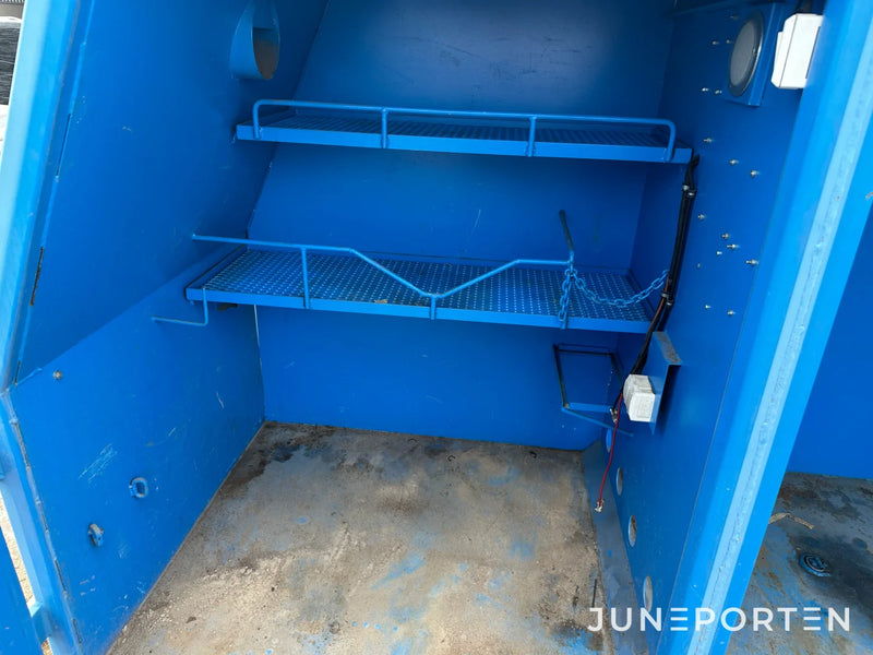 Förvaringscontainer med lastväxlarram
