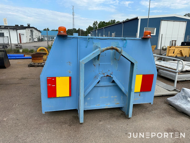 Förvaringscontainer med lastväxlarram