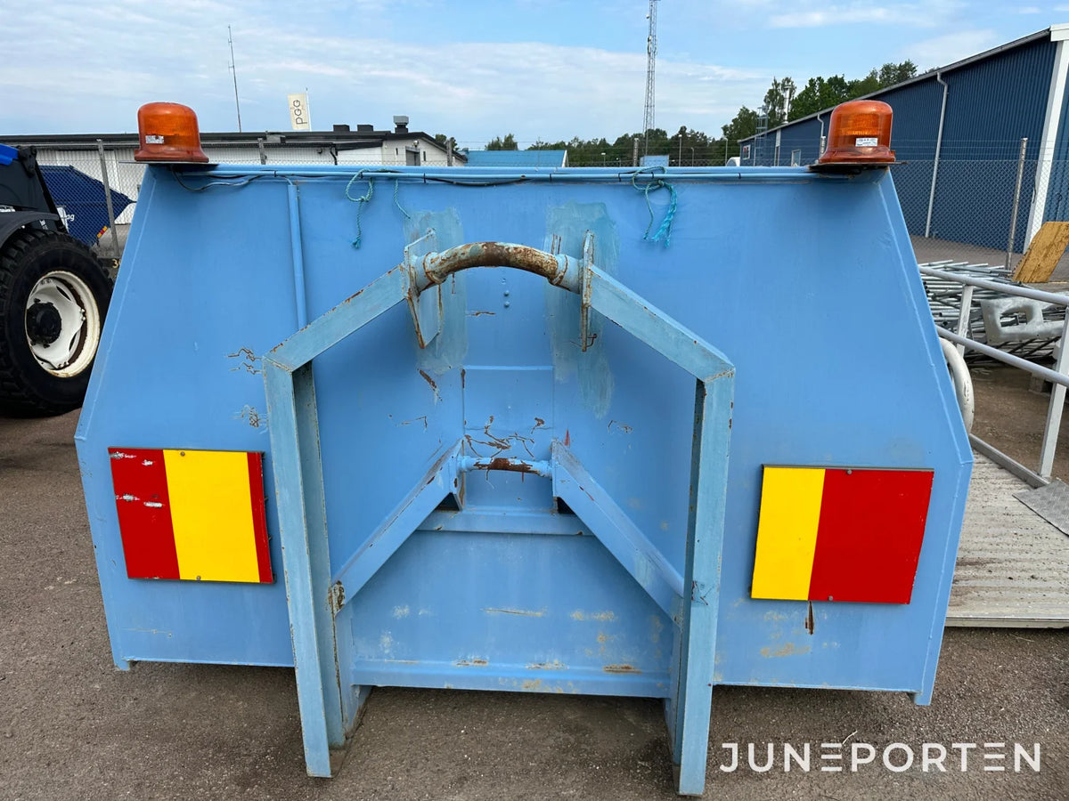 Förvaringscontainer med lastväxlarram