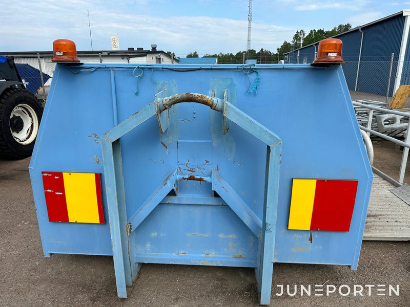 Förvaringscontainer med lastväxlarram