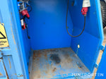 Förvaringscontainer med lastväxlarram