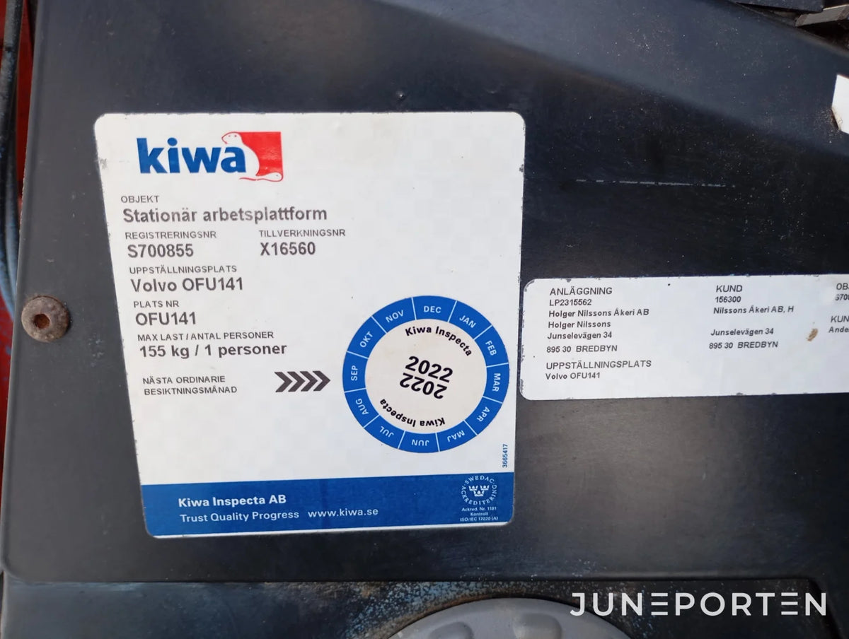 Timmerkran Cranab TL12.2