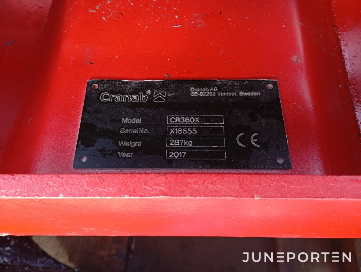 Timmerkran Cranab TL12.2