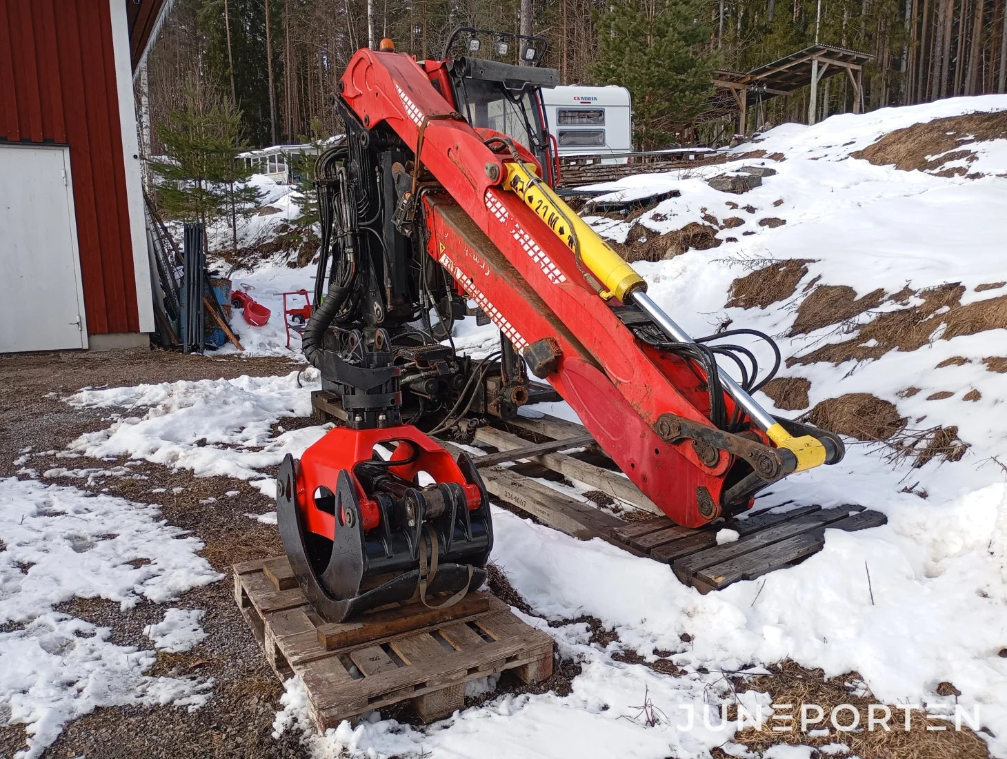 Timmerkran Cranab TL12.2