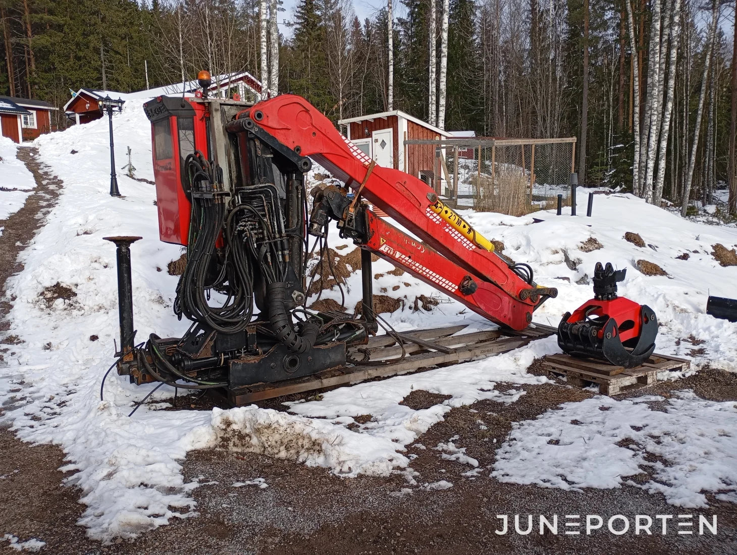 Timmerkran Cranab TL12.2