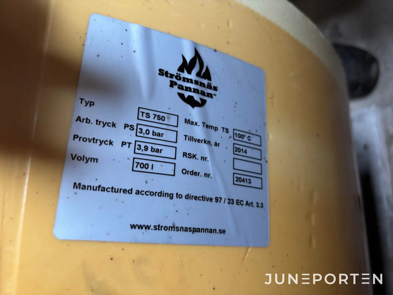 CTC V40 Vedpanna med komplett system