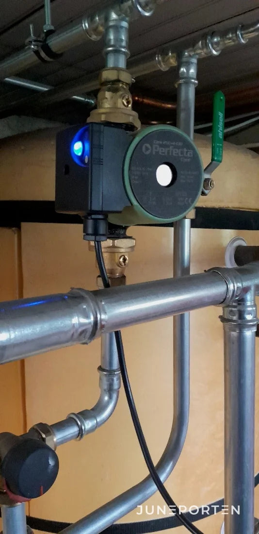 CTC V40 Vedpanna med komplett system