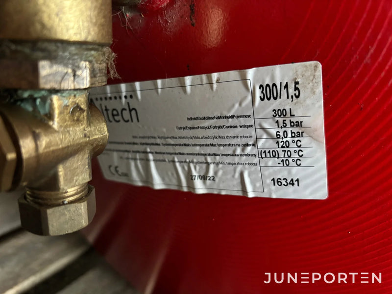 CTC V40 Vedpanna med komplett system