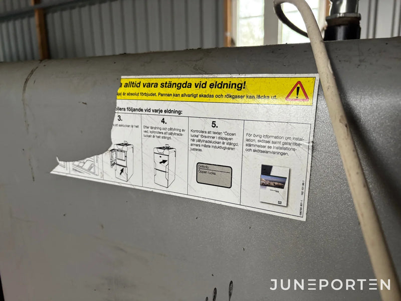 CTC V40 Vedpanna med komplett system