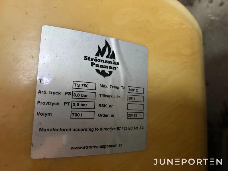 CTC V40 Vedpanna med komplett system