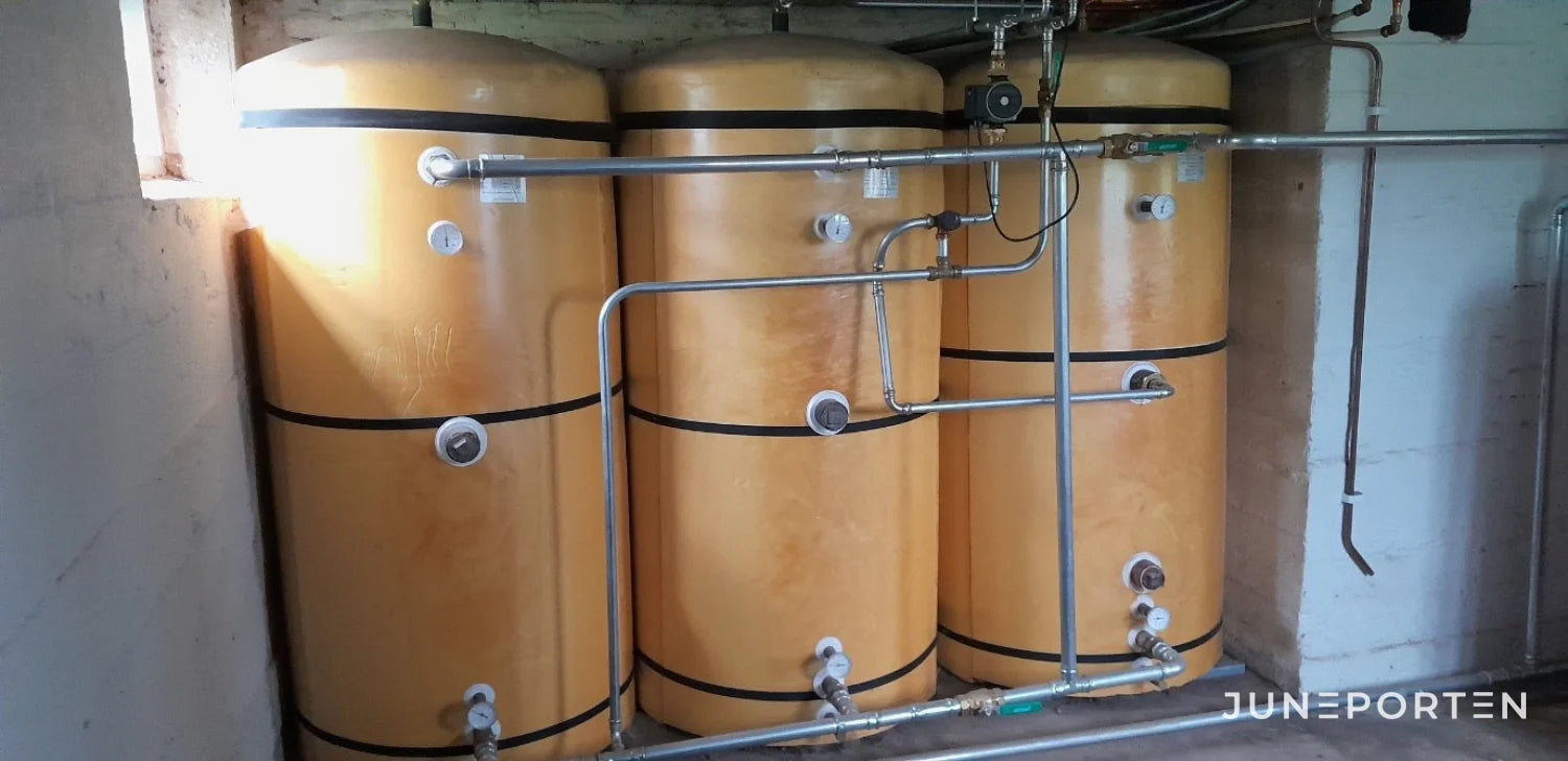 CTC V40 Vedpanna med komplett system