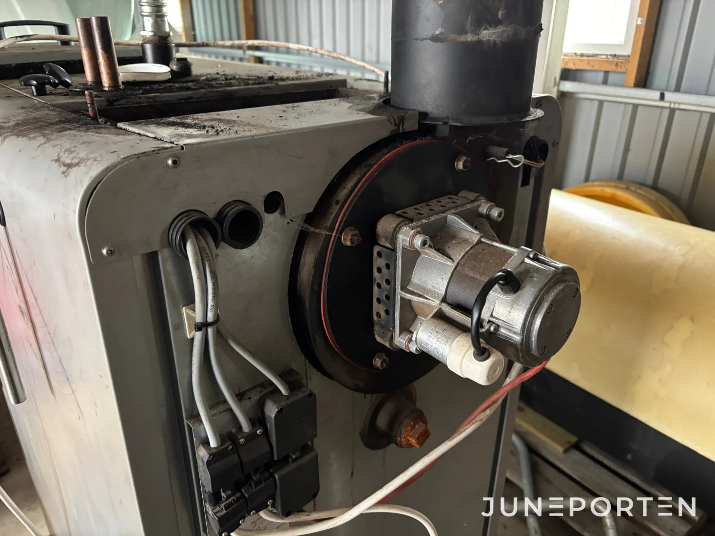 CTC V40 Vedpanna med komplett system