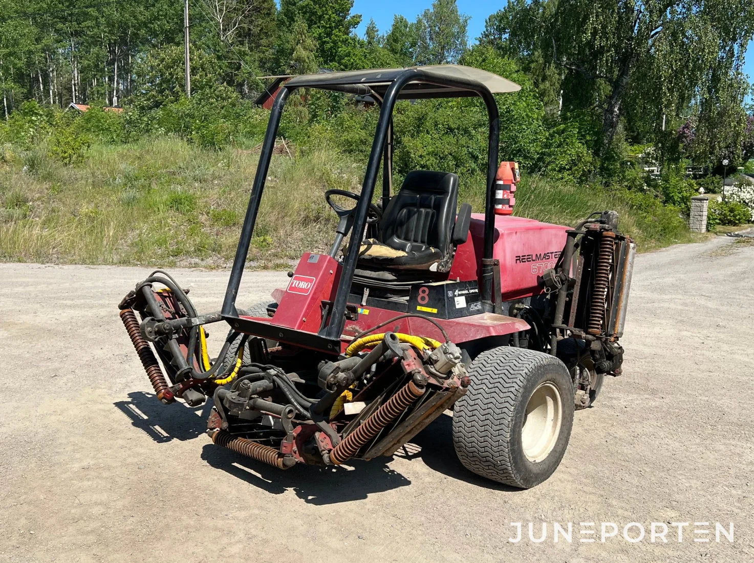 Cylinderklippare Toro Reelmaster 6700-D