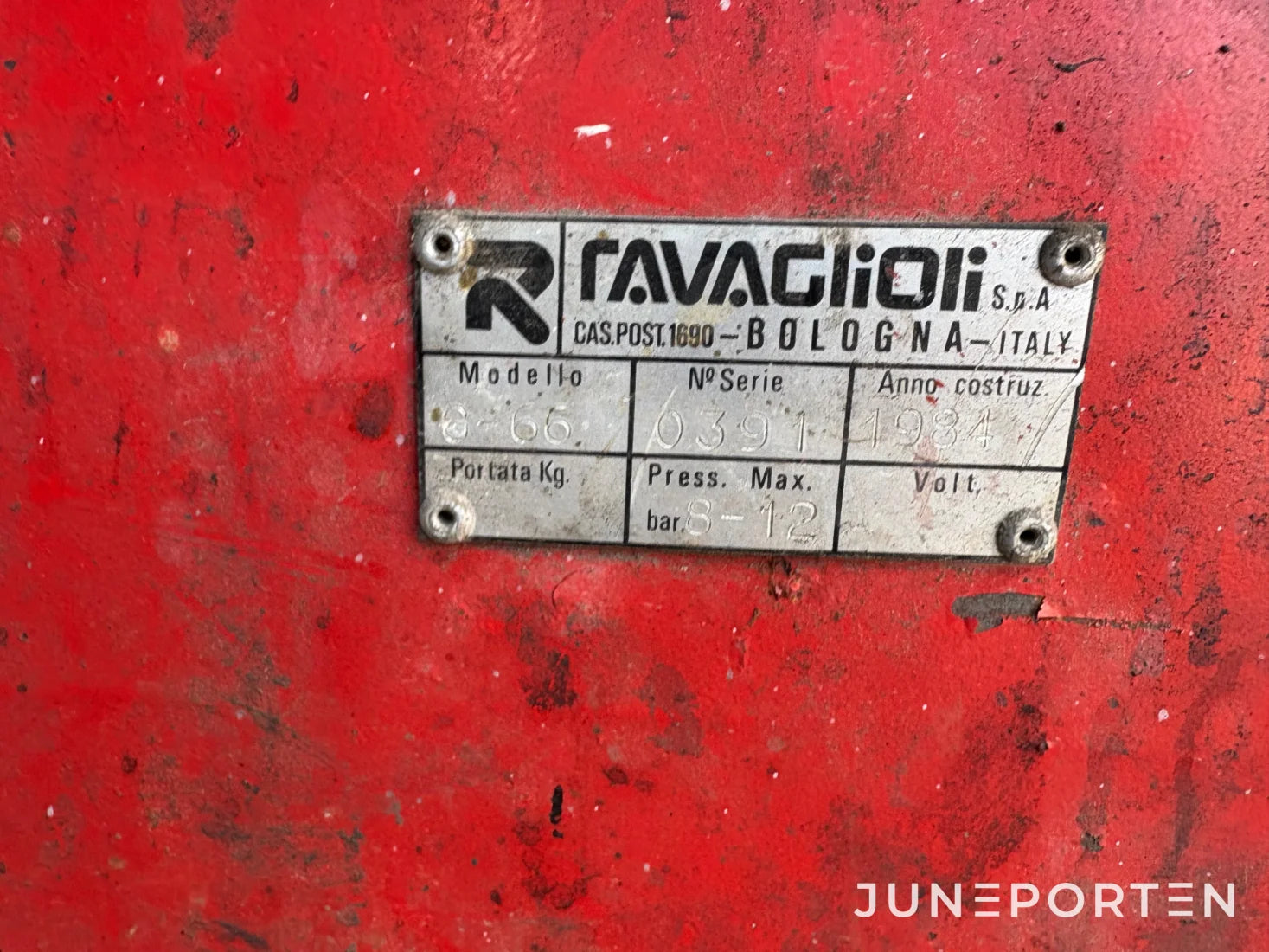 Däckmaskin Ravaglioli