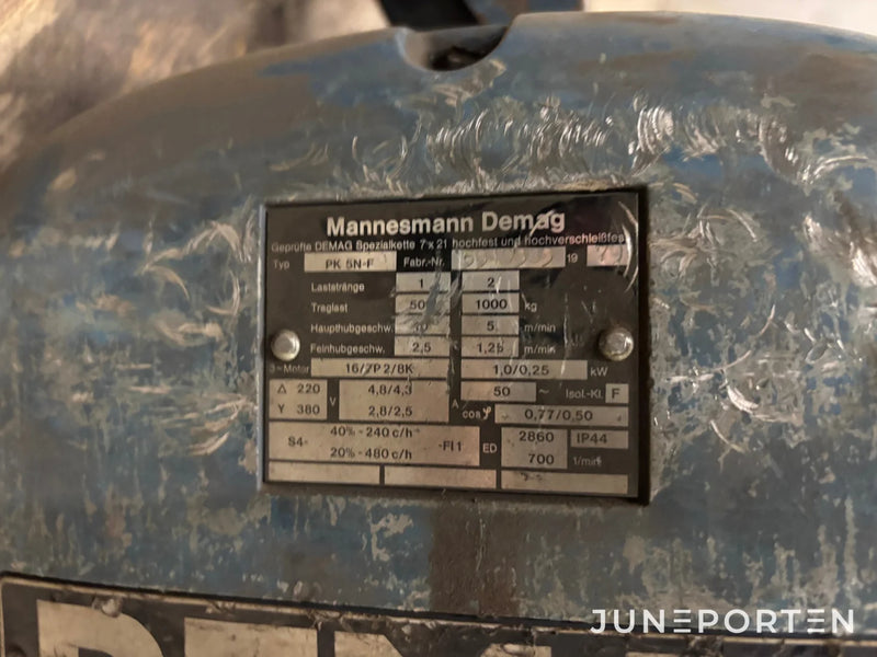 Demag kättingtelfer