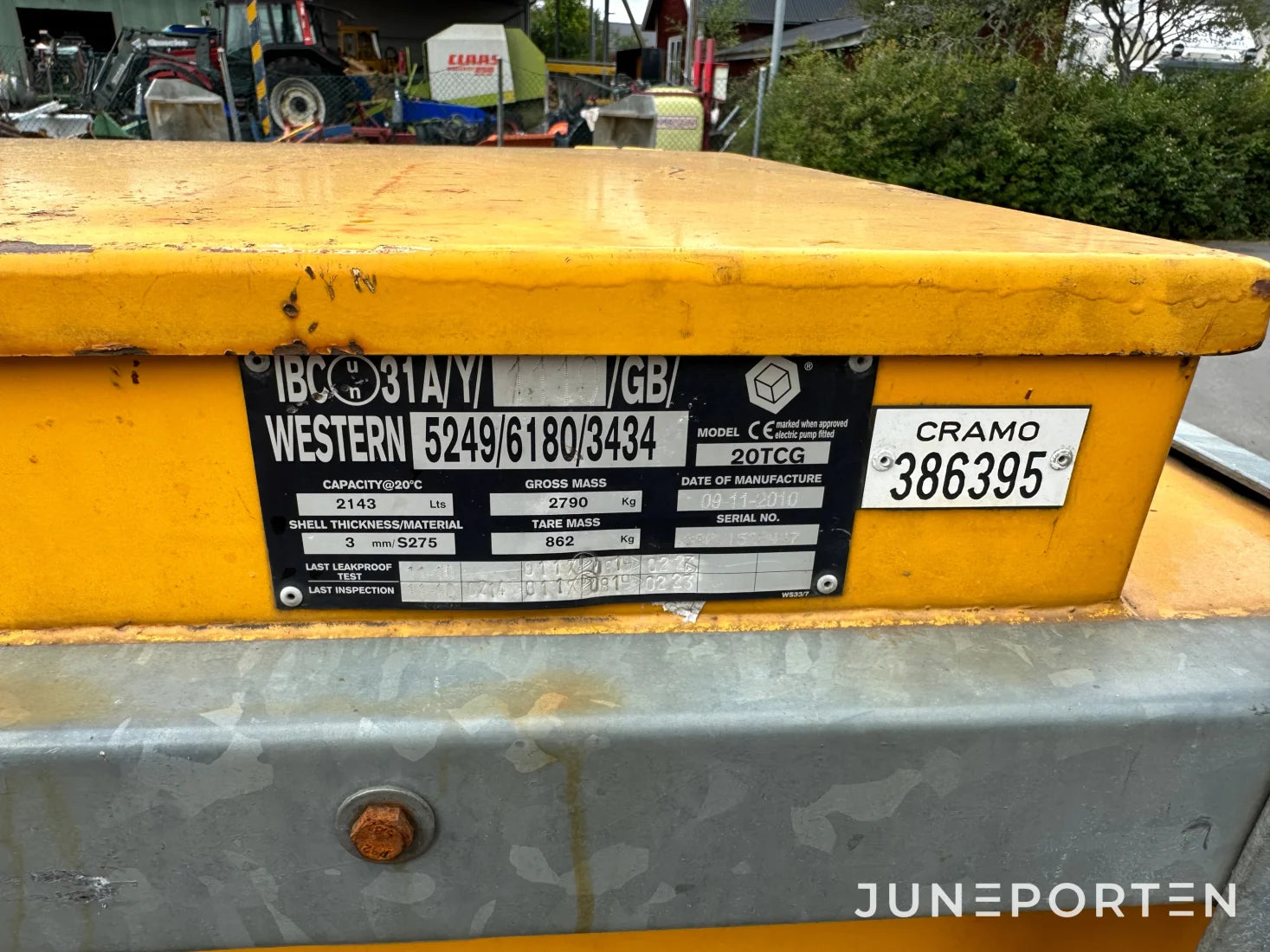 Dieseltank Western 2143 liter