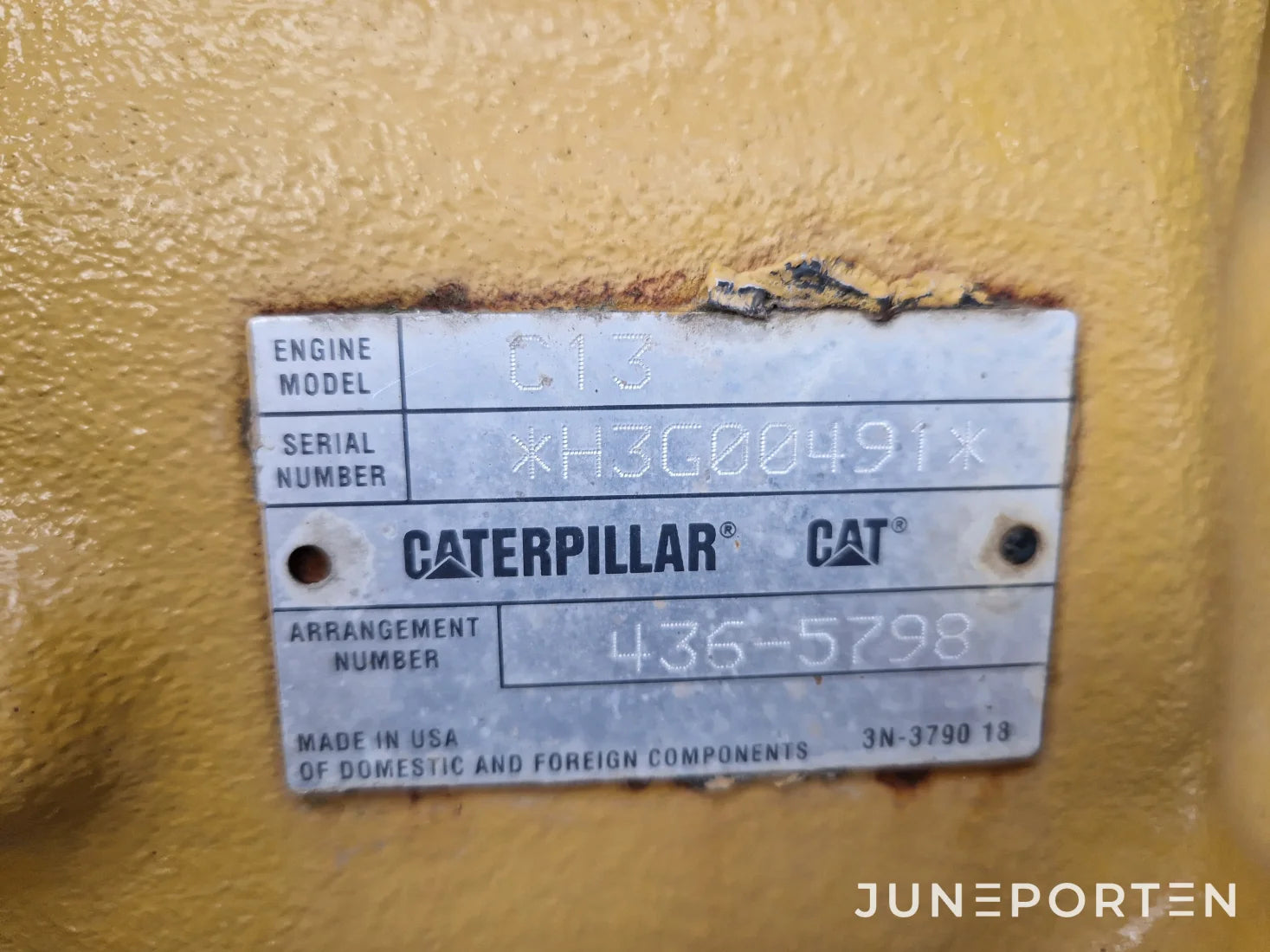 Dieselgenerator Caterpillar DE450E3