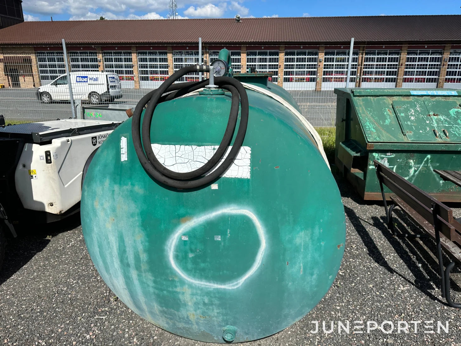 Dieseltank Älvestad tanken