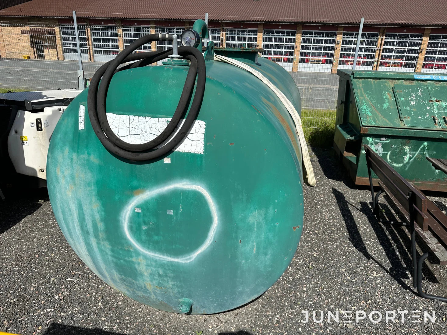 Dieseltank Älvestad tanken