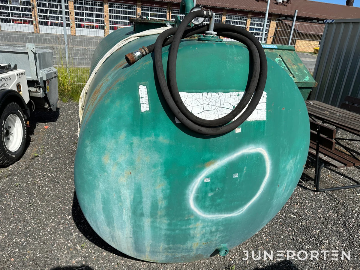 Dieseltank Älvestad tanken