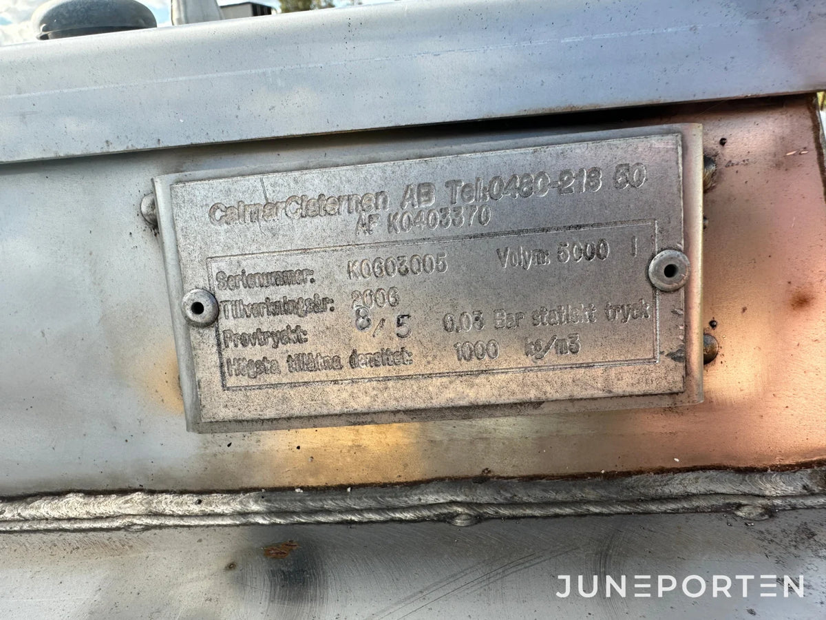Dieseltank CalmarCisternen 5000 L