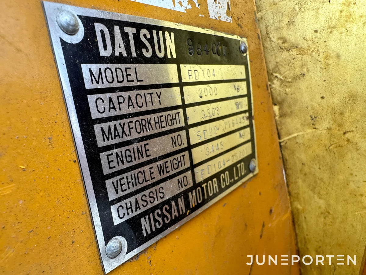 Dieseltruck Datsun FD 104