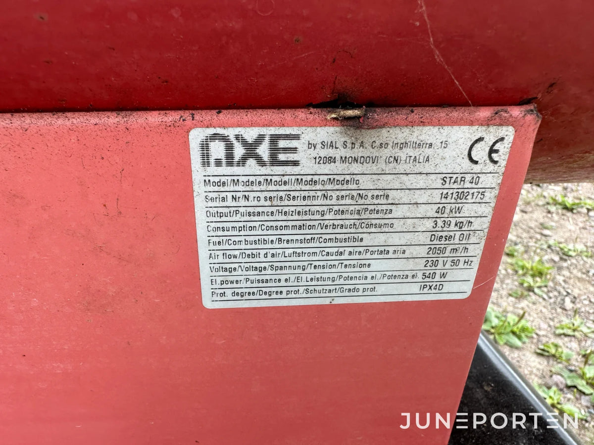 Dieselvärmare AXE STAR 40