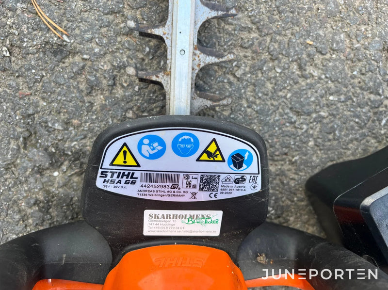 Trädgårdsmaskiner Honda & Stihl
