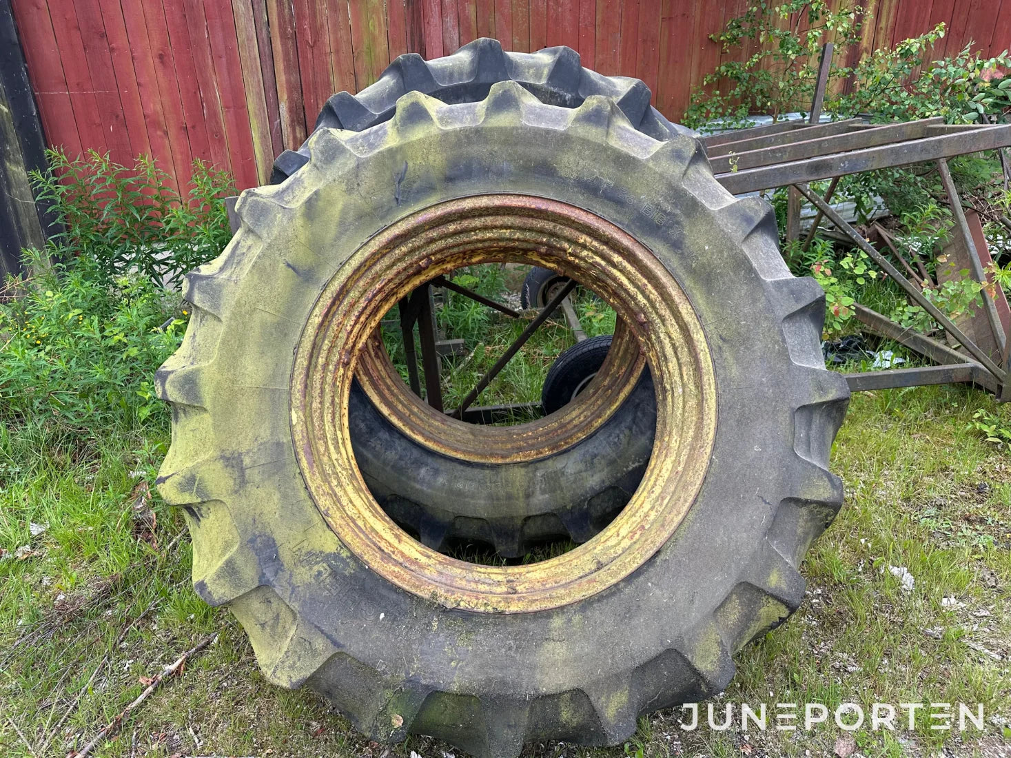 Dubbelmontage Michelin 18.4-38