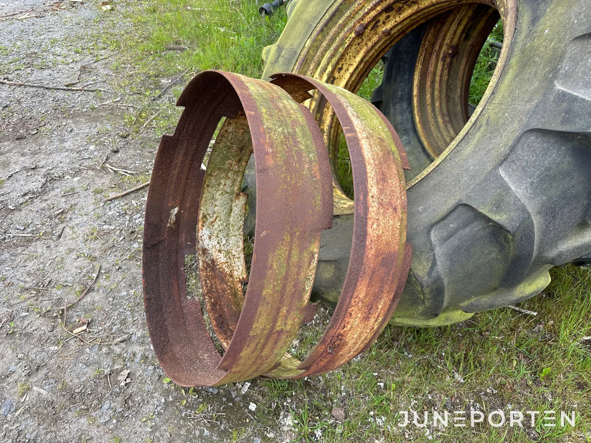 Dubbelmontage Michelin 18.4-38