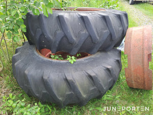 Dubbelmontage med däck Firestone 18-4-34