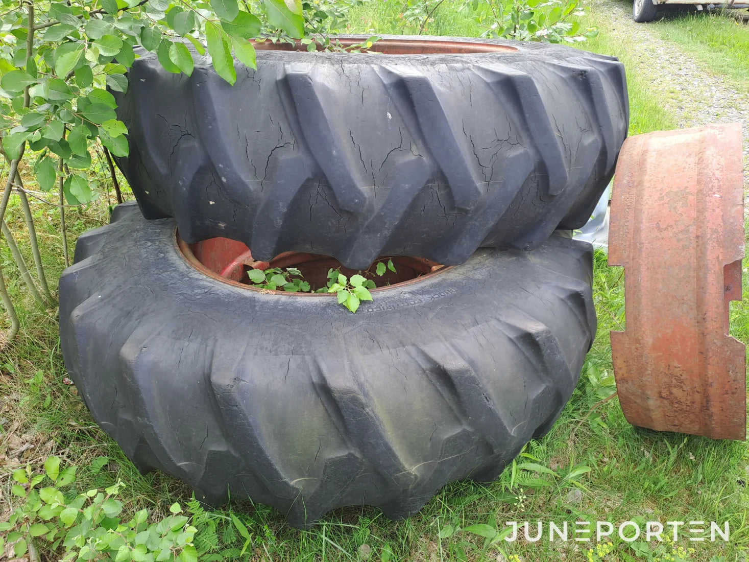 Dubbelmontage med däck Firestone 18-4-34