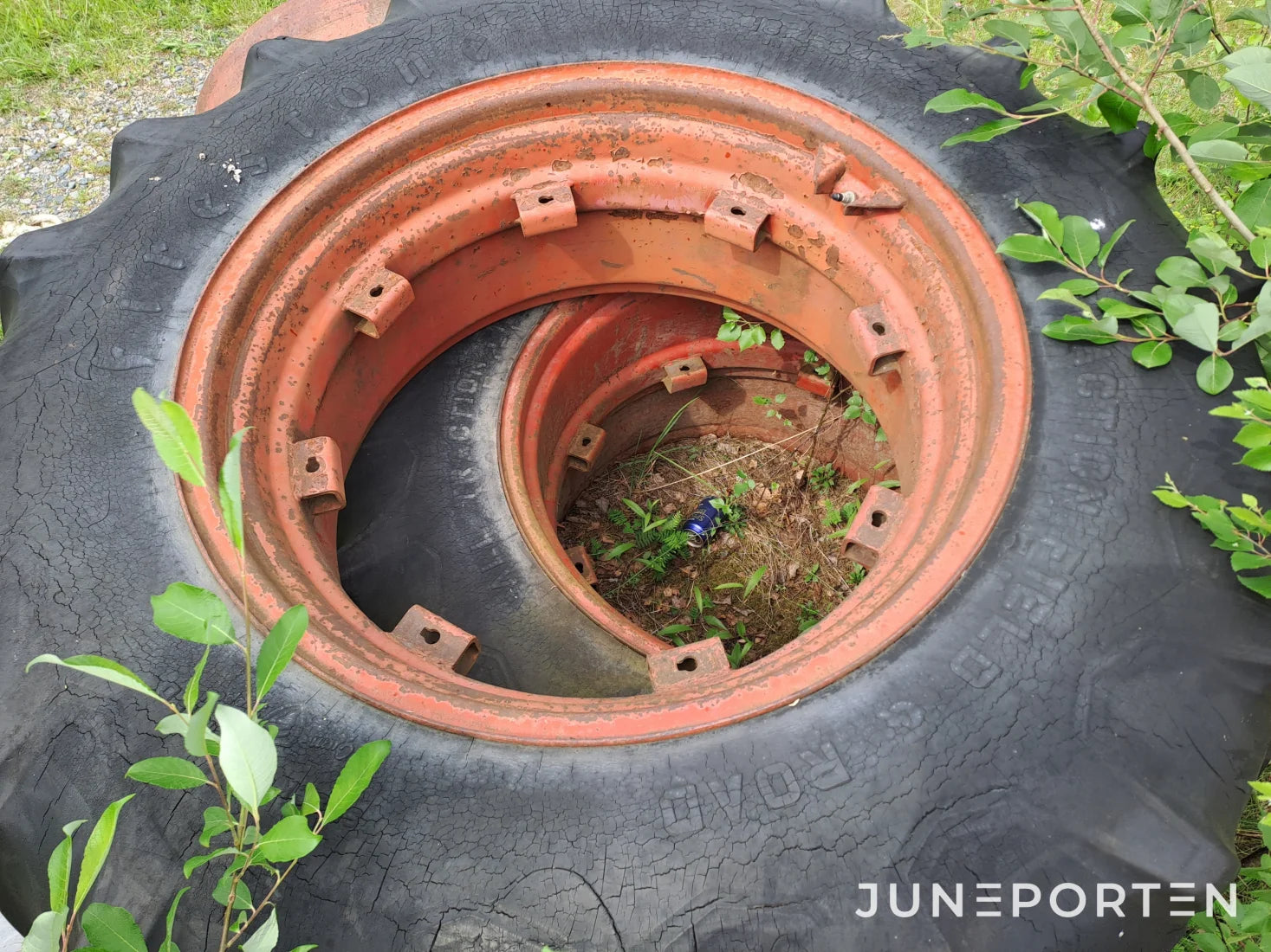 Dubbelmontage med däck Firestone 18-4-34