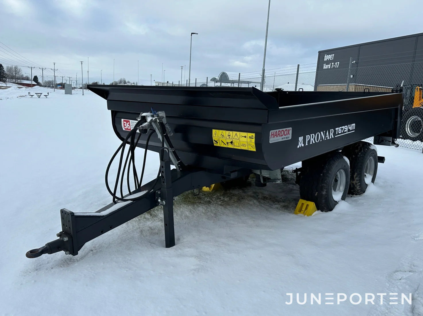Dumpervagn Pronar T679/4m Hardox