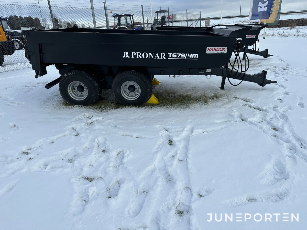 Dumpervagn Pronar T679/4m Hardox
