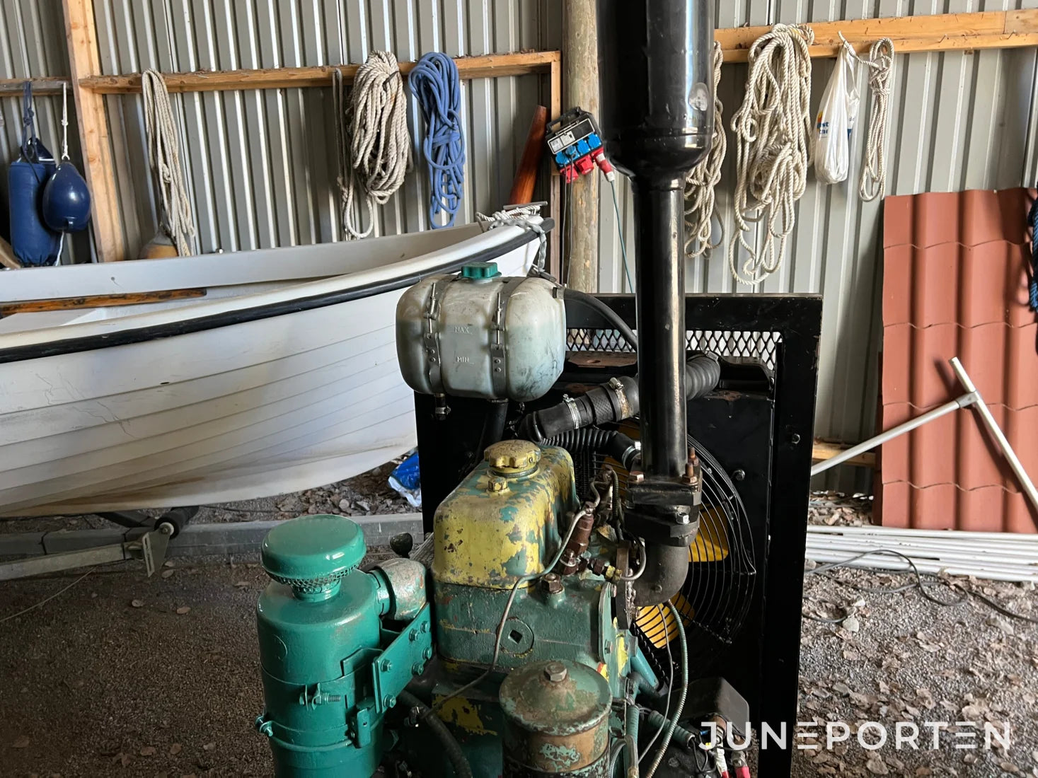 Elverk Bolinder Asea 20 kVA