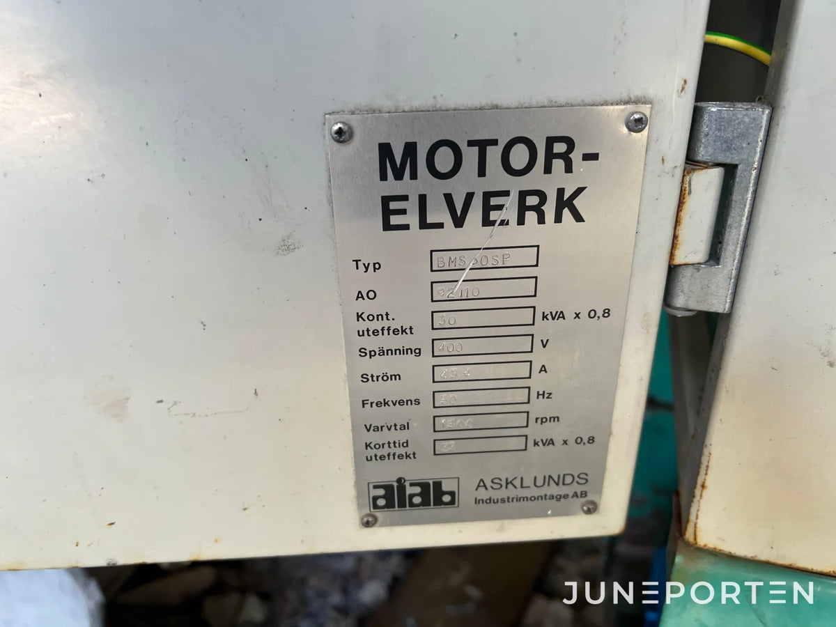 Elverk Bolinders 30 kVA