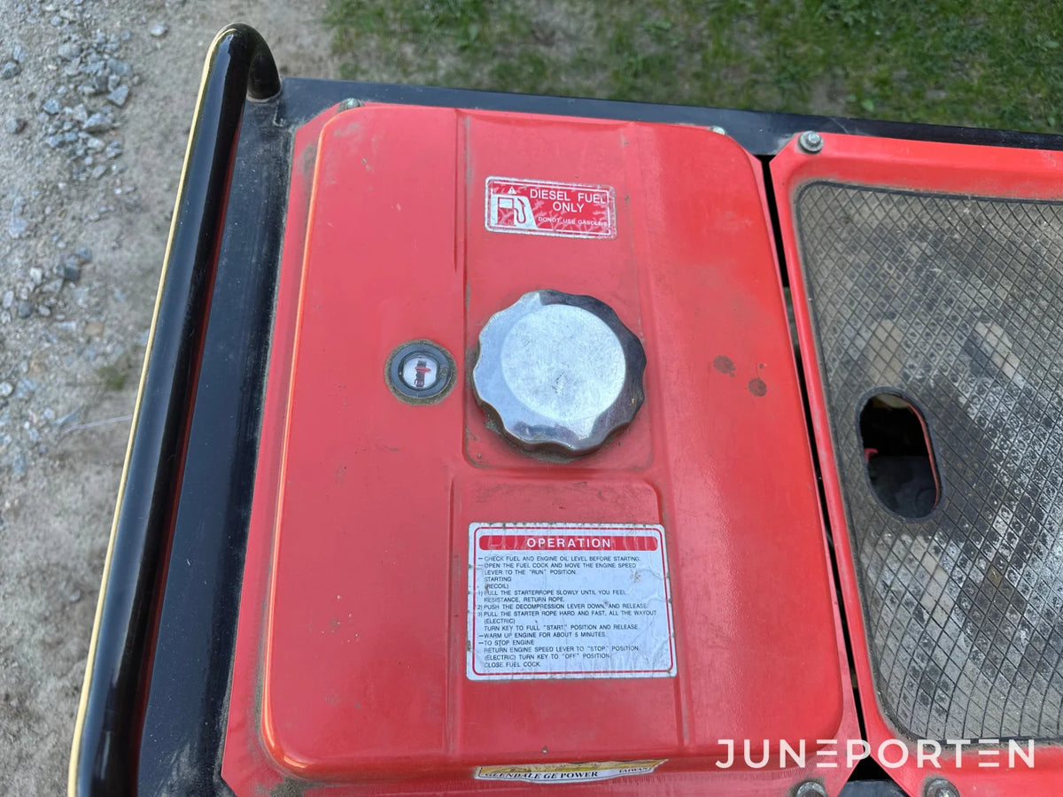 Elverk Glendale Diesel 4,6 kW
