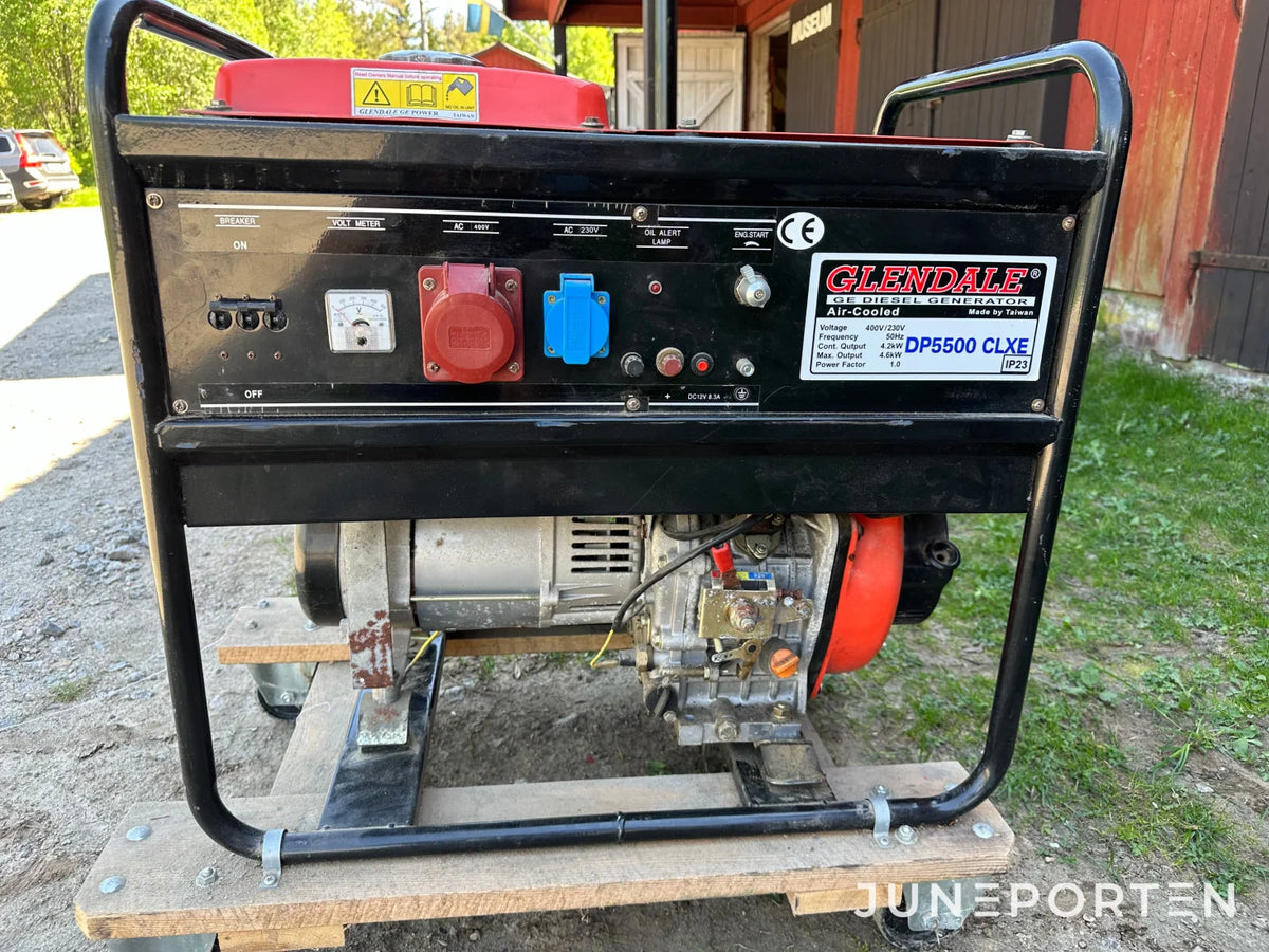 Elverk Glendale Diesel 4,6 kW