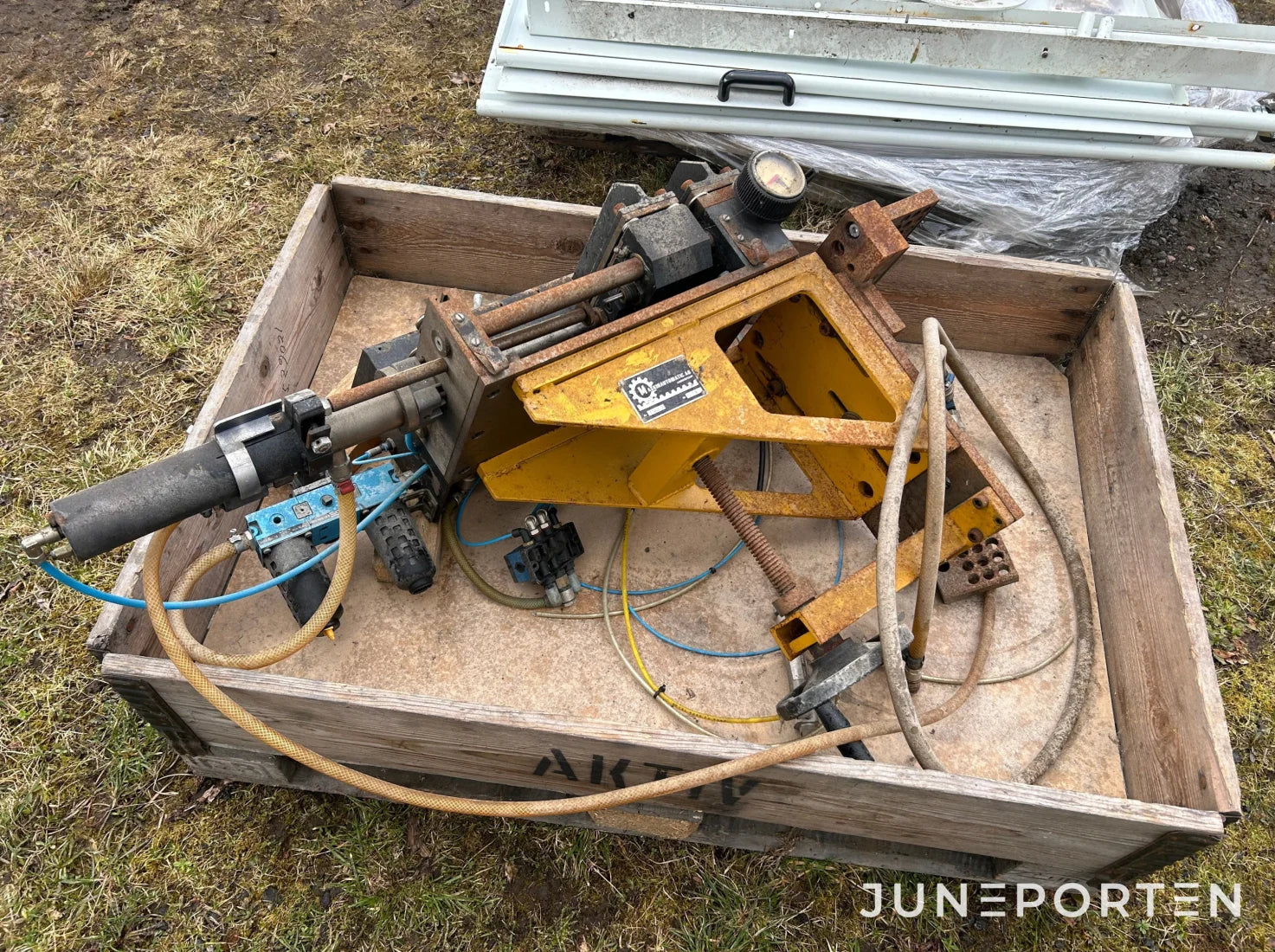 Enstegsmatare Maskinautomatic J31 för bandplåt