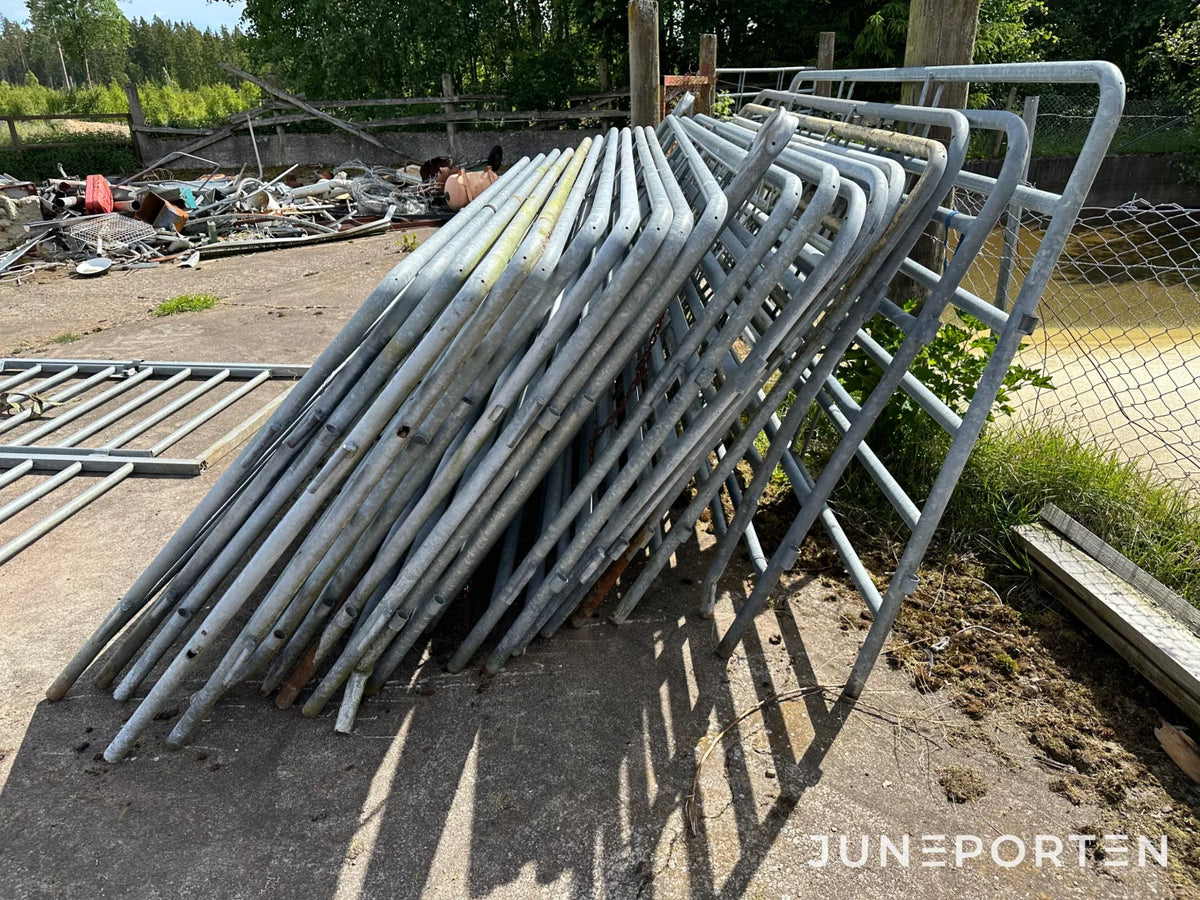 Fångstgrindar galvade