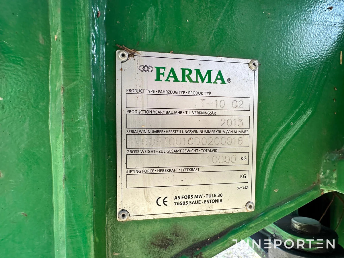Skogsvagn Farma T-10 G2
