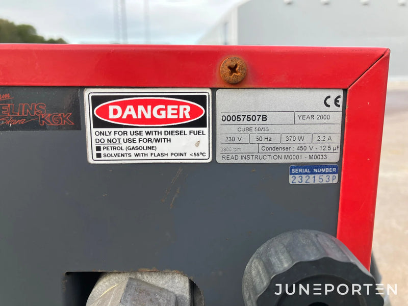 Farmartank 1200 Liter med räkneverk