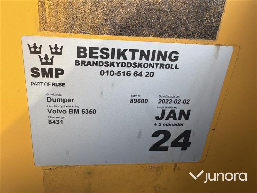 Dumper VOLVO 5350 6X6 (A25)