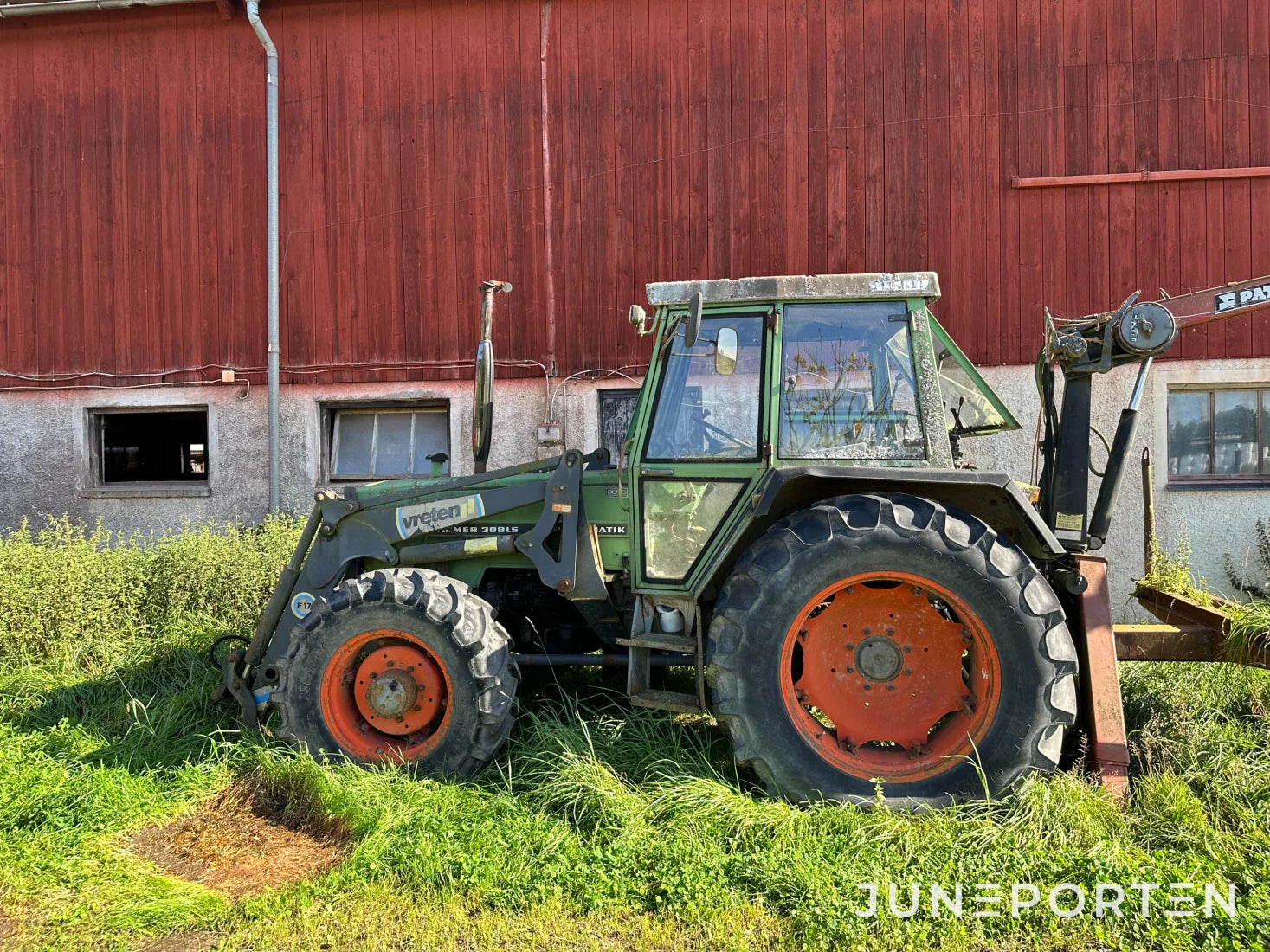 Fendt 308 LSA med Vreten lastare