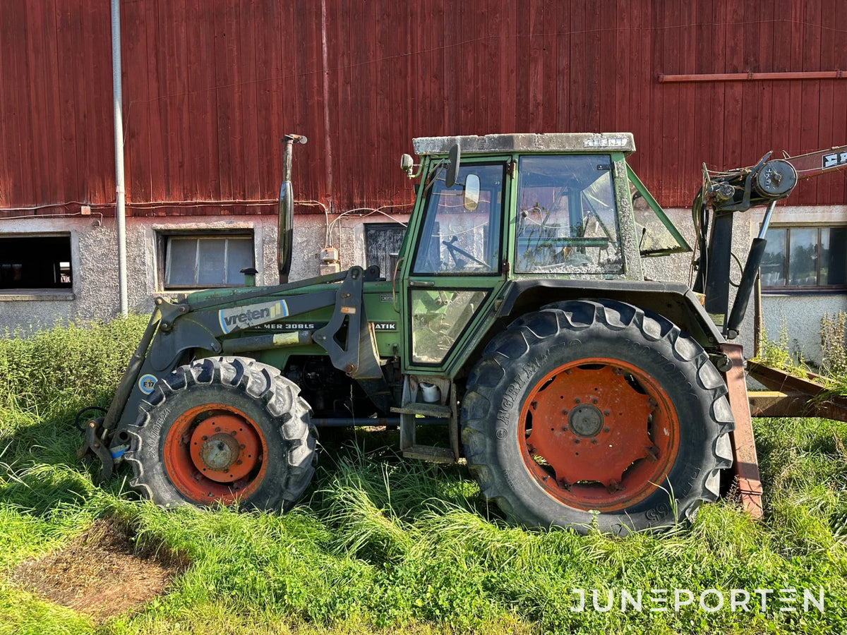 Fendt 308 LSA med Vreten lastare