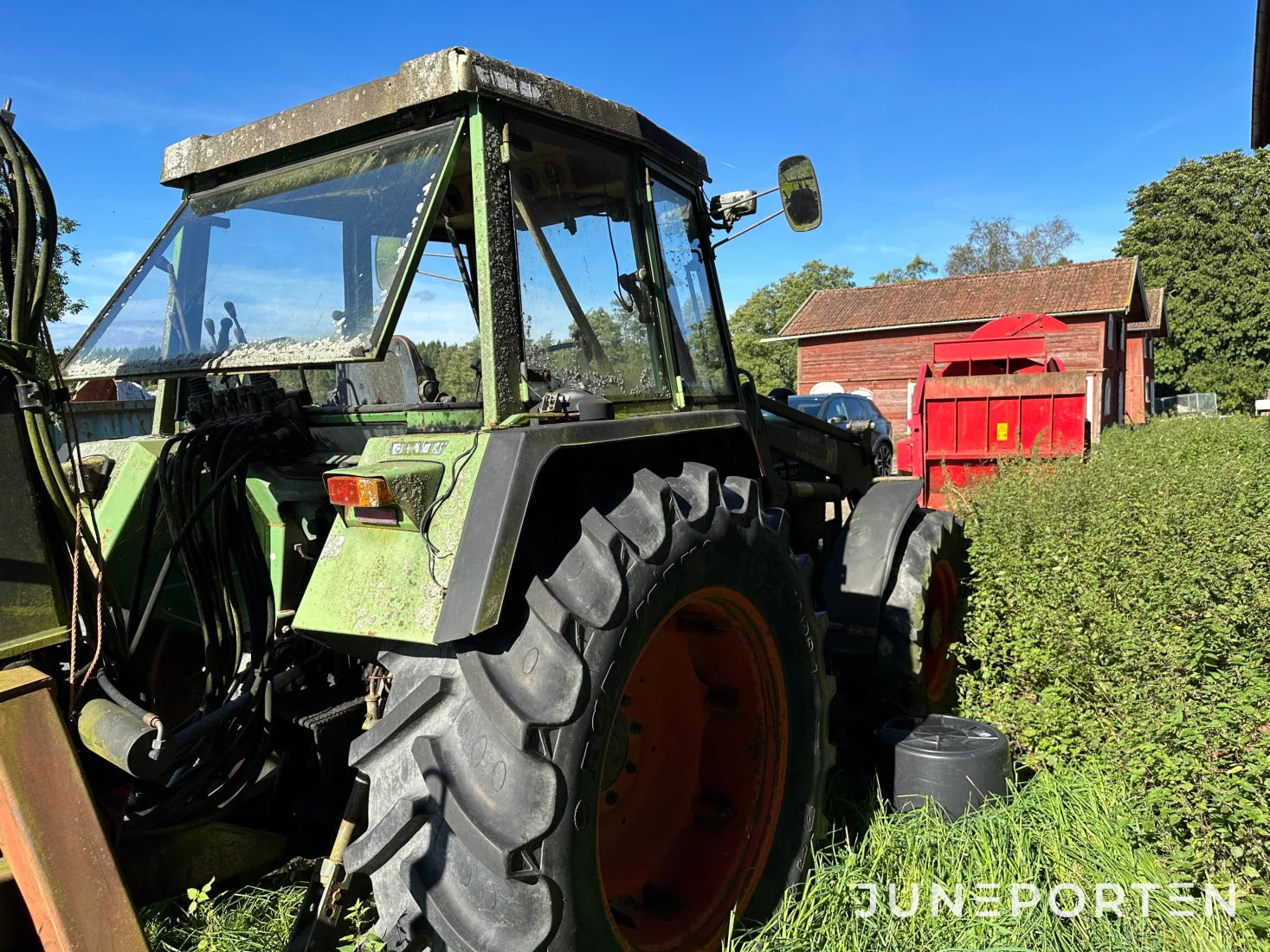 Fendt 308 LSA med Vreten lastare